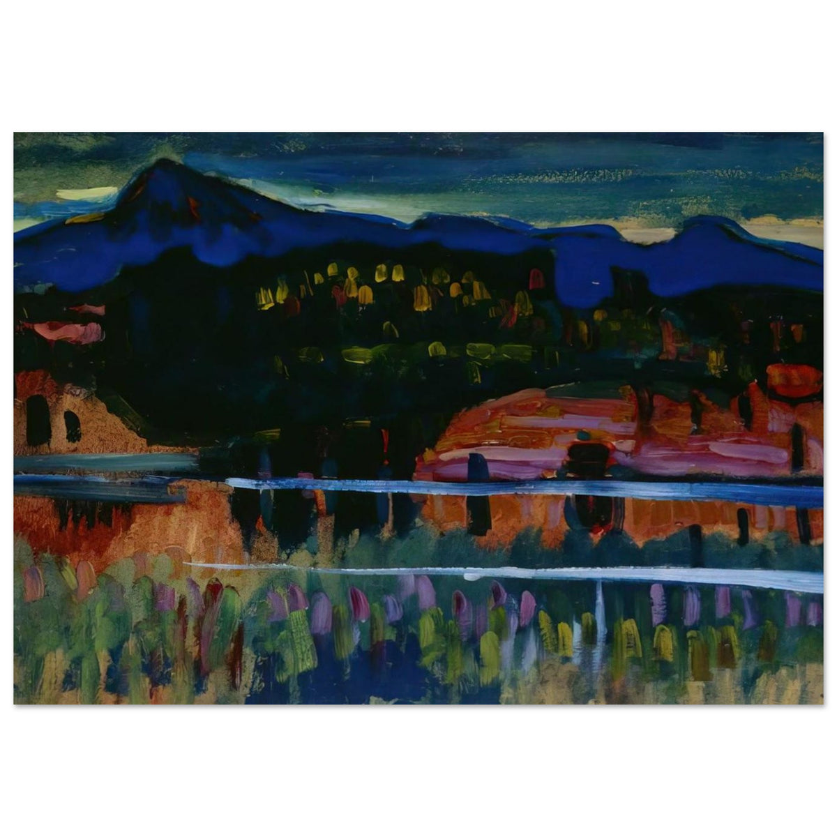 MURNAU AM STAFFELSEE 1908 Poster | Wassily Kandinsky Poster | Wassily Kandinsky Shop