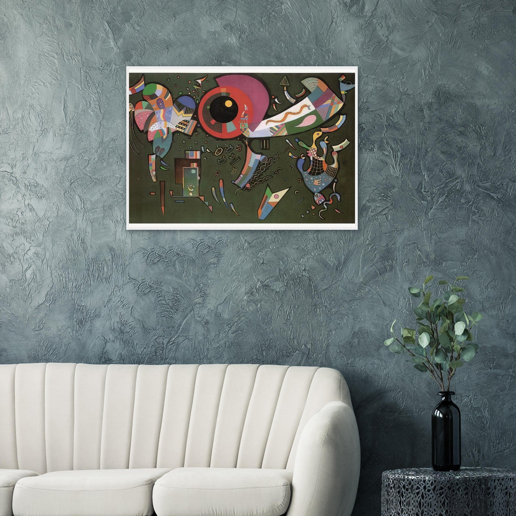 AROUND THE CIRCLE 1940 Framed Poster | Wassily Kandinsky Framed Prints Wall Art | Wassily Kandinsky Shop