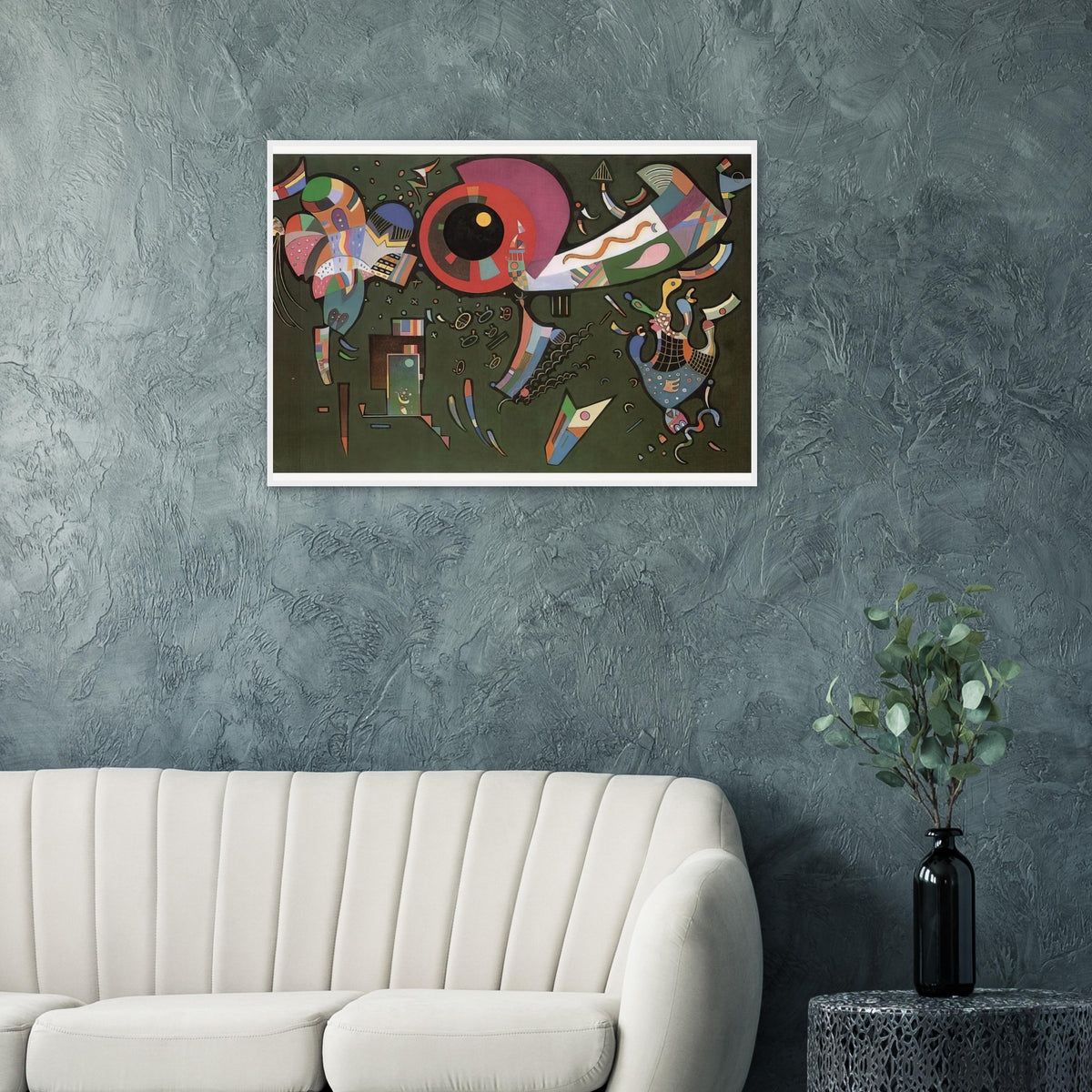 AROUND THE CIRCLE 1940 Framed Poster | Wassily Kandinsky Framed Prints Wall Art | Wassily Kandinsky Shop
