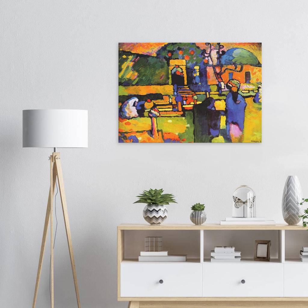 ARABS I CEMETERY 1909 Canvas | Wassily Kandinsky Canvas | Wassily Kandinsky Shop