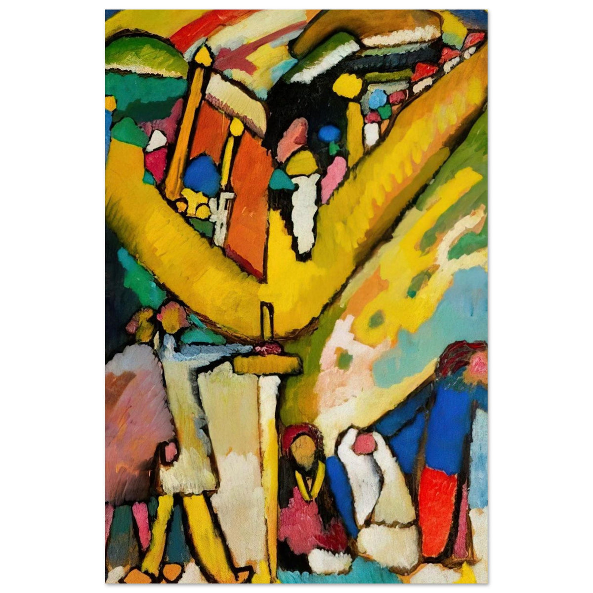 STUDY FOR IMPROVISATION 8 1909 Poster | Wassily Kandinsky Poster | Wassily Kandinsky Shop