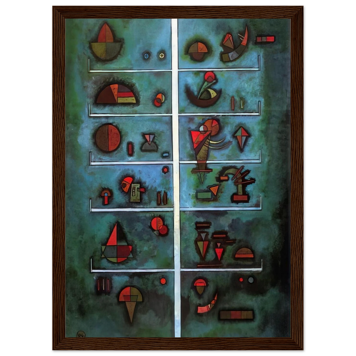 STOREYS 1929 Framed Poster | Wassily Kandinsky Framed Prints Wall Art | Wassily Kandinsky Shop