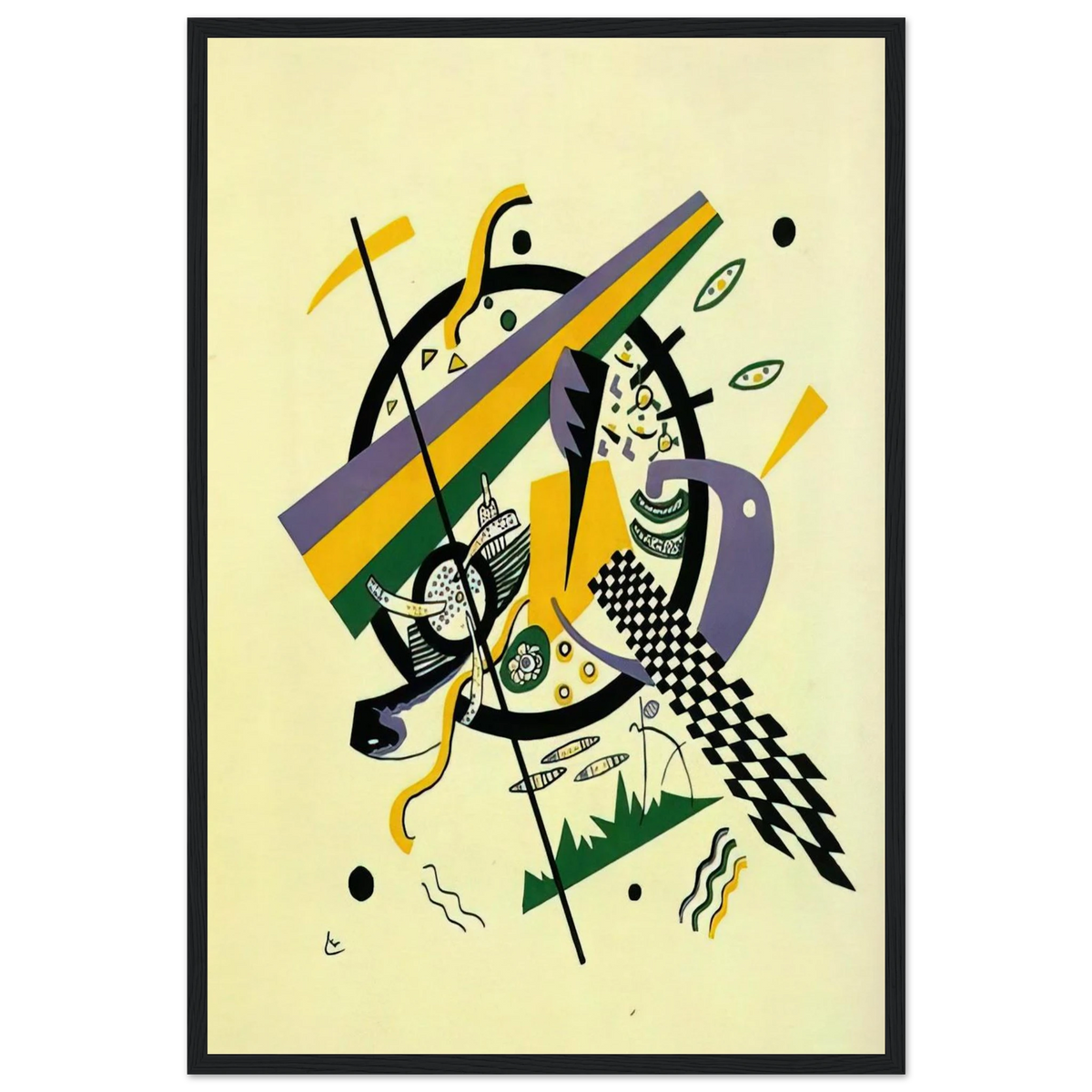 SMALL WORLDS IV 1922 Framed Poster | Wassily Kandinsky Framed Prints Wall Art | Wassily Kandinsky Shop