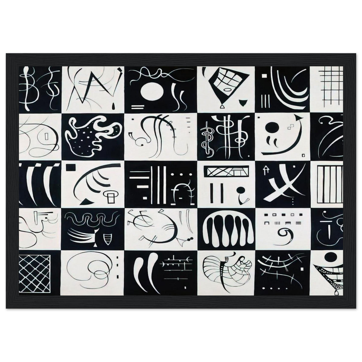 THIRTY 1937 Framed Poster | Wassily Kandinsky Framed Prints Wall Art | Wassily Kandinsky Shop