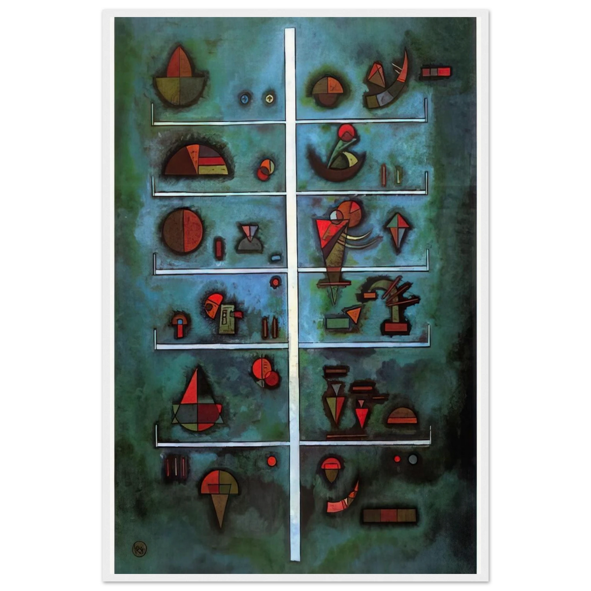 STOREYS 1929 Framed Poster | Wassily Kandinsky Framed Prints Wall Art | Wassily Kandinsky Shop