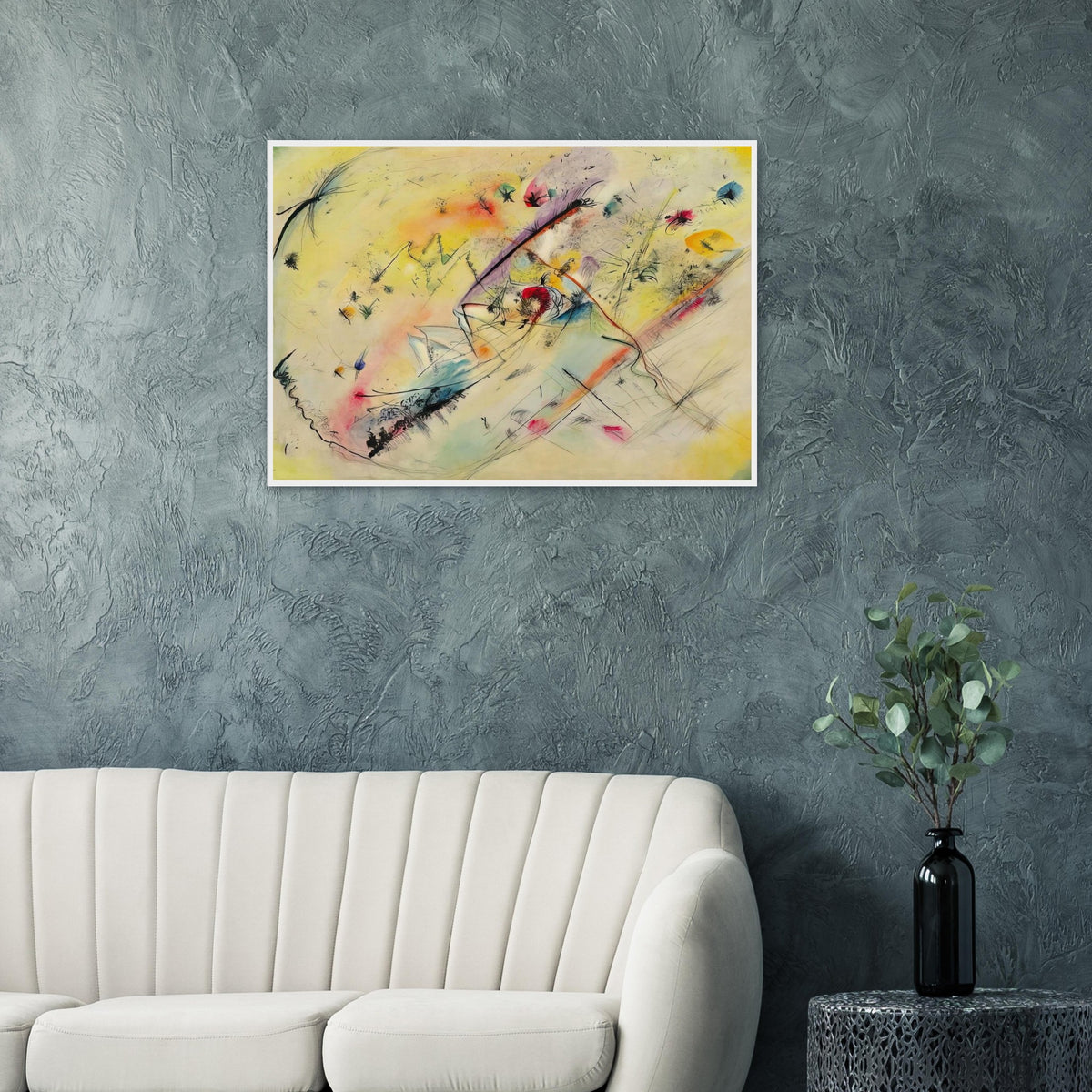 BRIGHT PICTURE 1913 Framed Poster | Wassily Kandinsky Framed Prints Wall Art | Wassily Kandinsky Shop