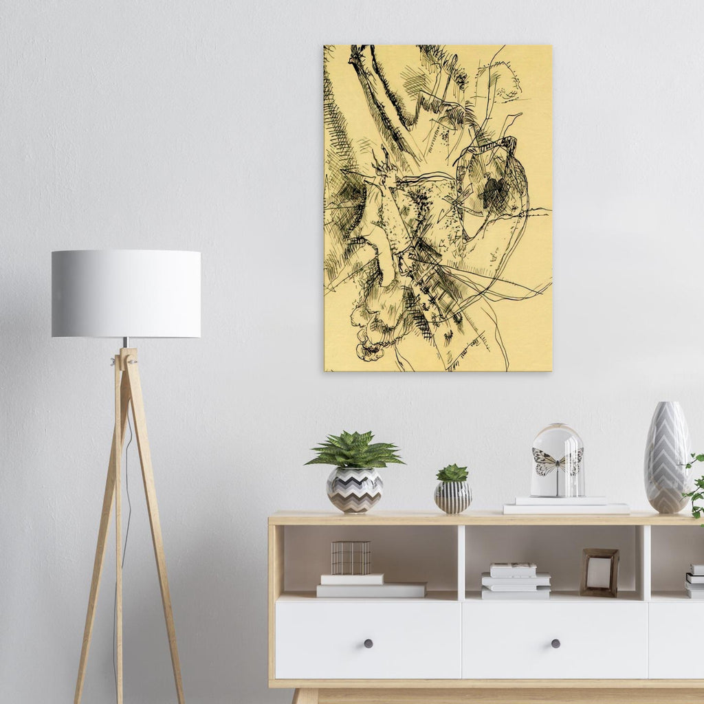 DRAWING FOR ETCHING II 1916 Canvas | Wassily Kandinsky Canvas | Wassily Kandinsky Shop