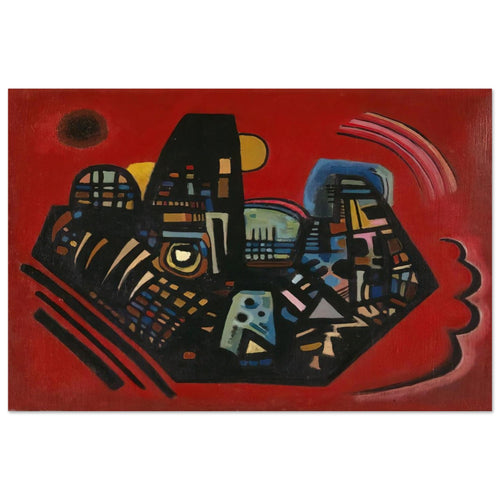 BLACK RED 1928 Poster | Wassily Kandinsky Poster | Wassily Kandinsky Shop