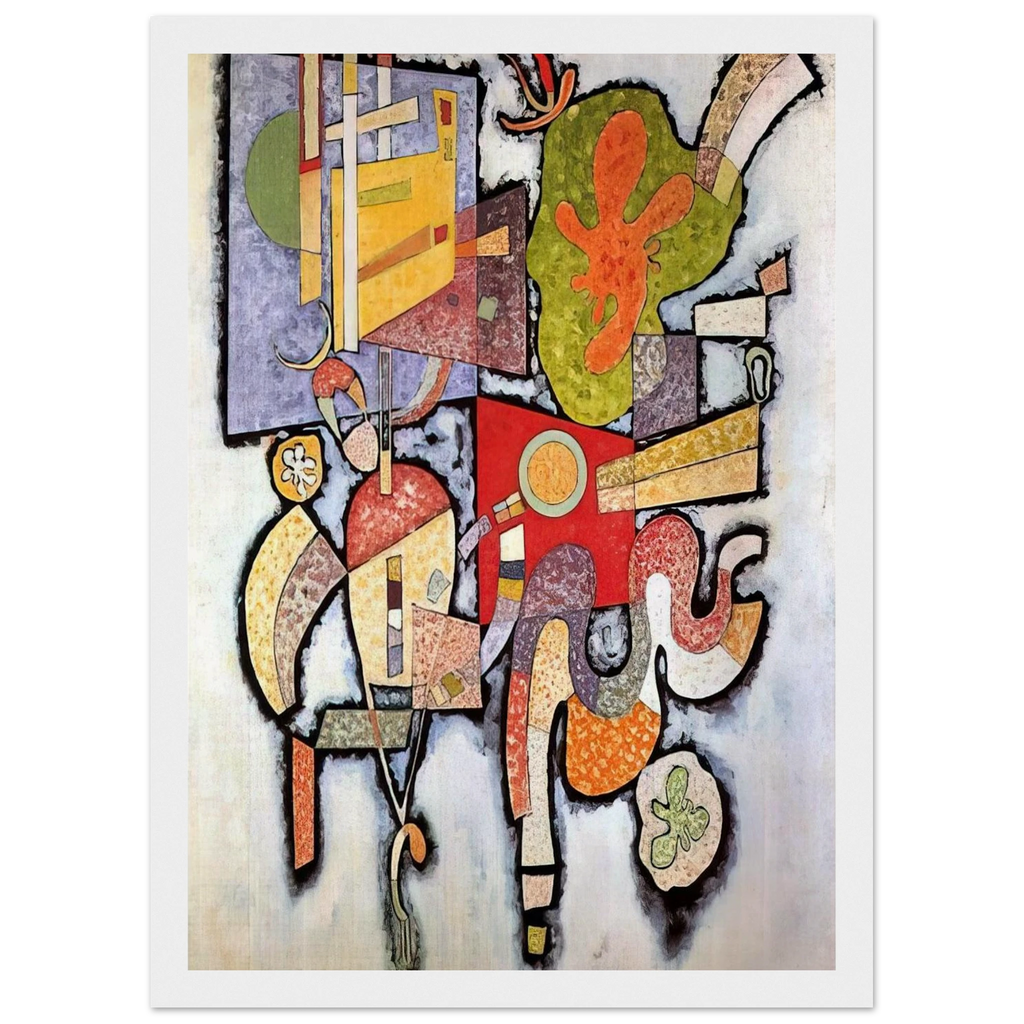 COMPLEX SIMPLE 1939 Framed Poster | Wassily Kandinsky Framed Prints Wall Art | Wassily Kandinsky Shop