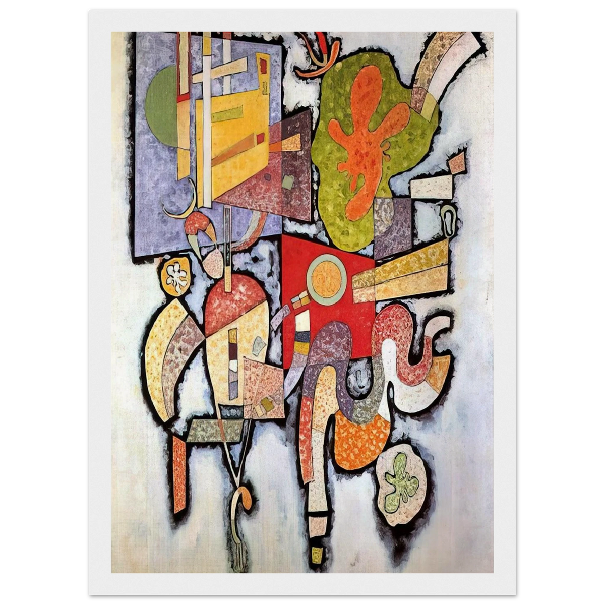 COMPLEX SIMPLE 1939 Framed Poster | Wassily Kandinsky Framed Prints Wall Art | Wassily Kandinsky Shop