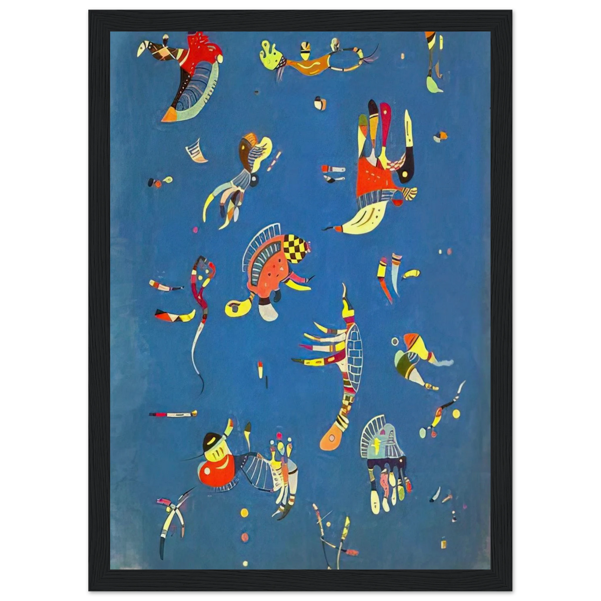 SKY BLUE 1940 Framed Poster | Wassily Kandinsky Framed Prints Wall Art | Wassily Kandinsky Shop