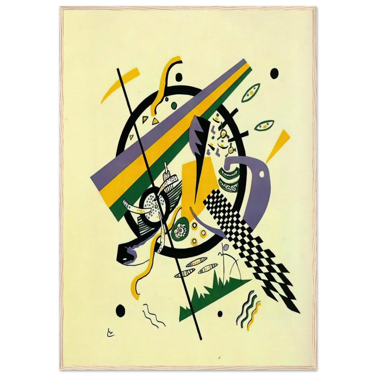 SMALL WORLDS IV 1922 Framed Poster | Wassily Kandinsky Framed Prints Wall Art | Wassily Kandinsky Shop
