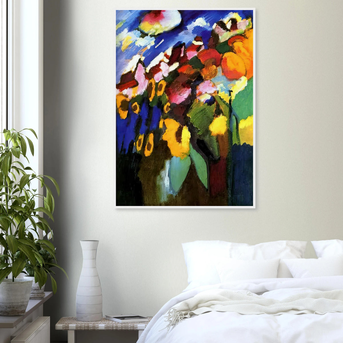 MURNAU GARDEN 1909 Framed Poster | Wassily Kandinsky Framed Prints Wall Art | Wassily Kandinsky Shop