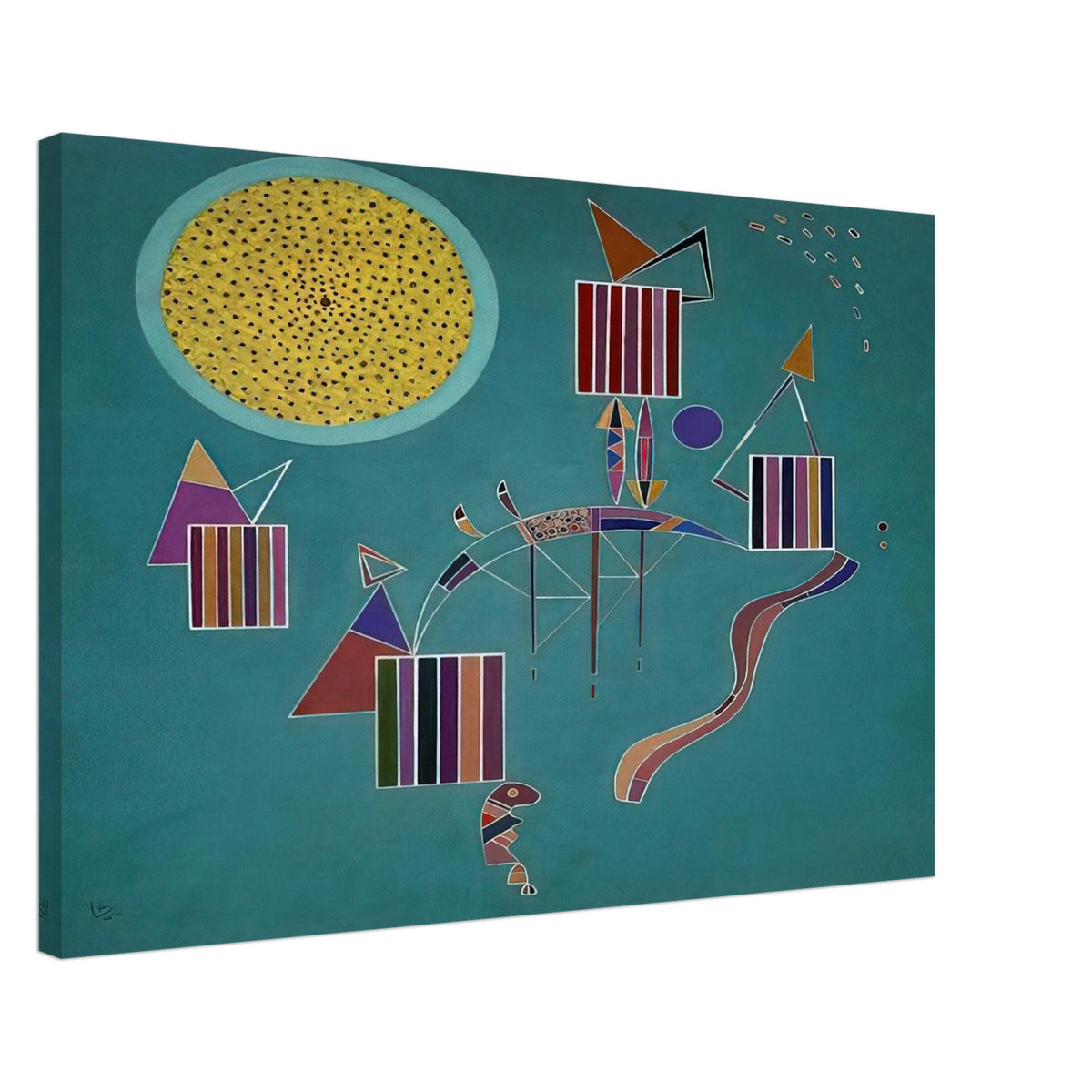 INTIME MESSAGE 1942 Canvas | Wassily Kandinsky Canvas | Wassily Kandinsky Shop