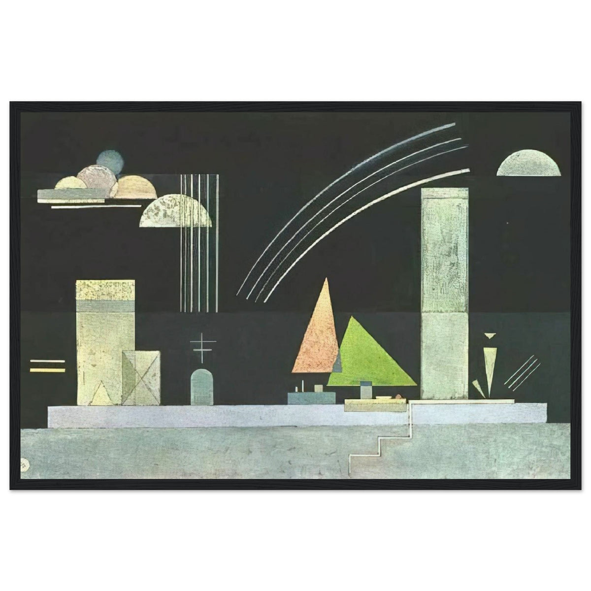 AT REST Framed Poster | Wassily Kandinsky Framed Prints Wall Art | Wassily Kandinsky Shop