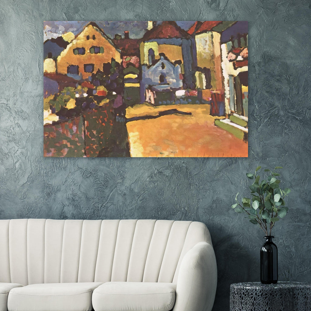 GRUNGASSE IN MURNAU 1909 Poster | Wassily Kandinsky Poster | Wassily Kandinsky Shop