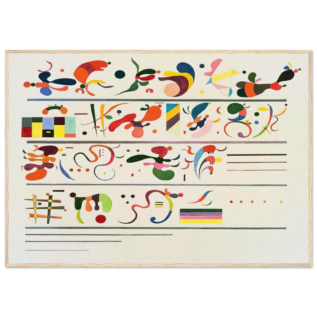 SUCCESSION 1935 Framed Poster | Wassily Kandinsky Framed Prints Wall Art | Wassily Kandinsky Shop