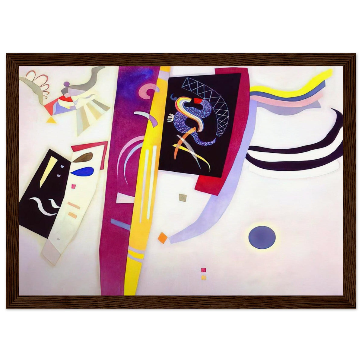 ORANGE VIOLET 1935 Framed Poster | Wassily Kandinsky Framed Prints Wall Art | Wassily Kandinsky Shop