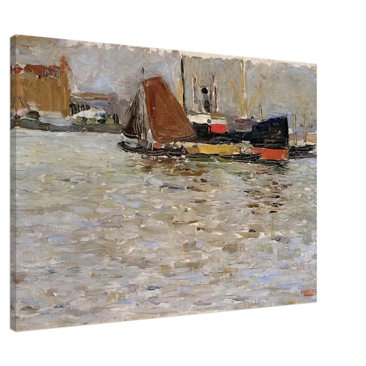 ROTTERDAM SUN 1906 Canvas | Wassily Kandinsky Canvas | Wassily Kandinsky Shop