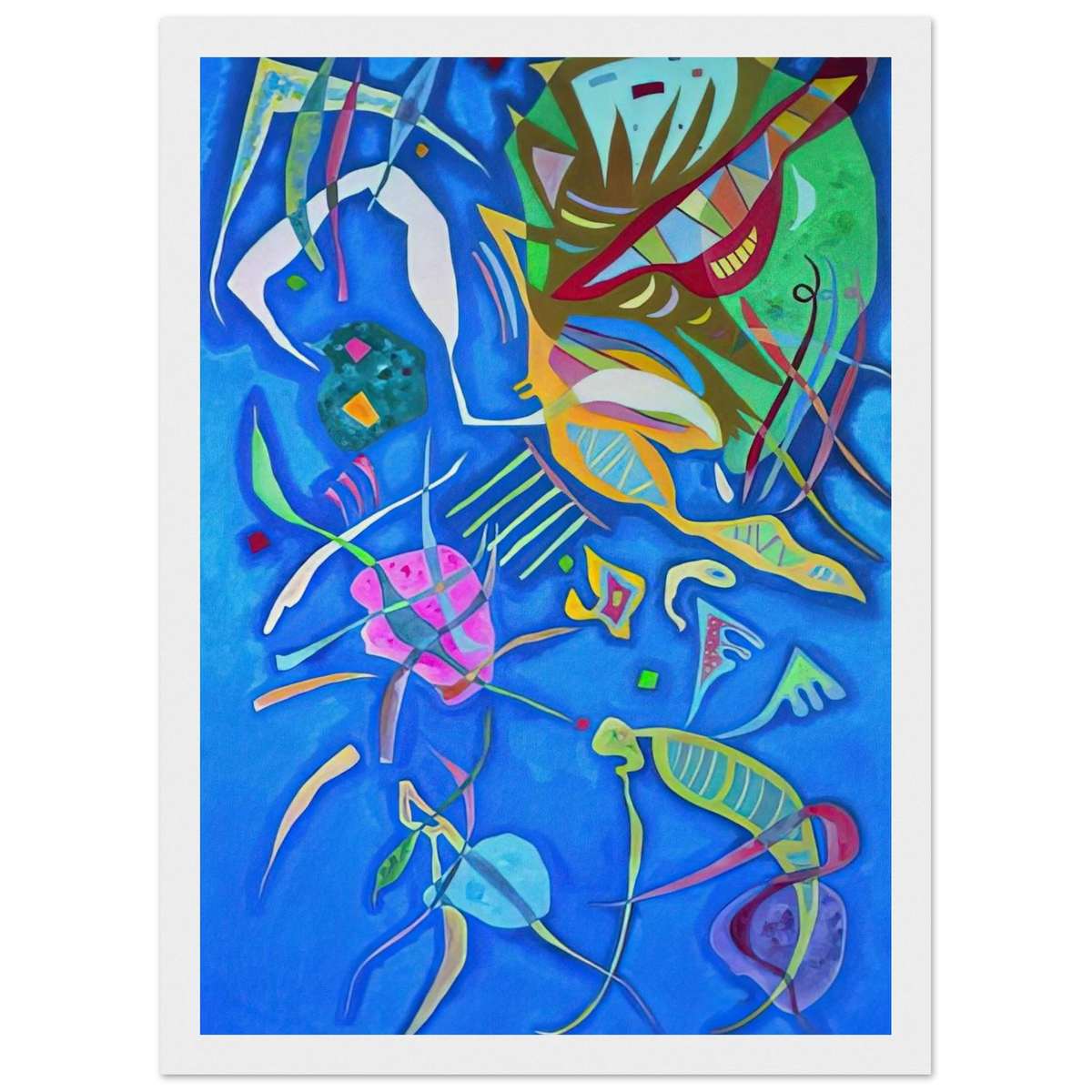 GROUPING 1937 Framed Poster | Wassily Kandinsky Framed Prints Wall Art | Wassily Kandinsky Shop