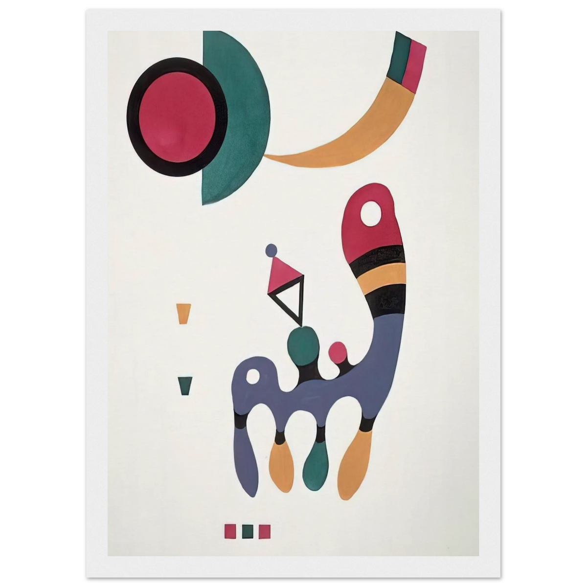 COMPOSITION 1944 Framed Poster | Wassily Kandinsky Framed Prints Wall Art | Wassily Kandinsky Shop