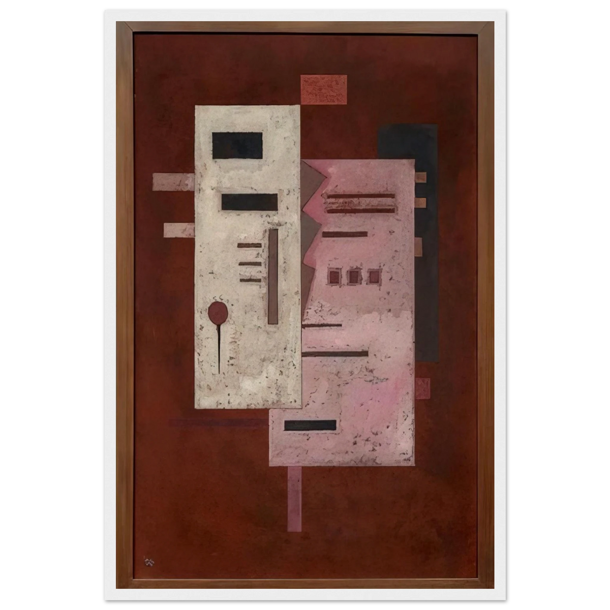 SOFT ROUGHNESS 1933 Framed Poster | Wassily Kandinsky Framed Prints Wall Art | Wassily Kandinsky Shop