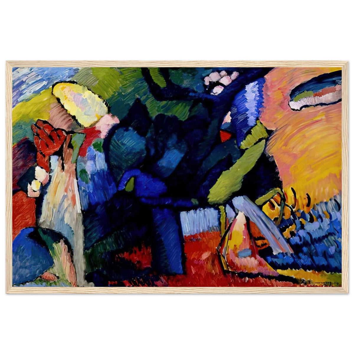IMPROVISATION 4 1909 Framed Poster | Wassily Kandinsky Framed Prints Wall Art | Wassily Kandinsky Shop
