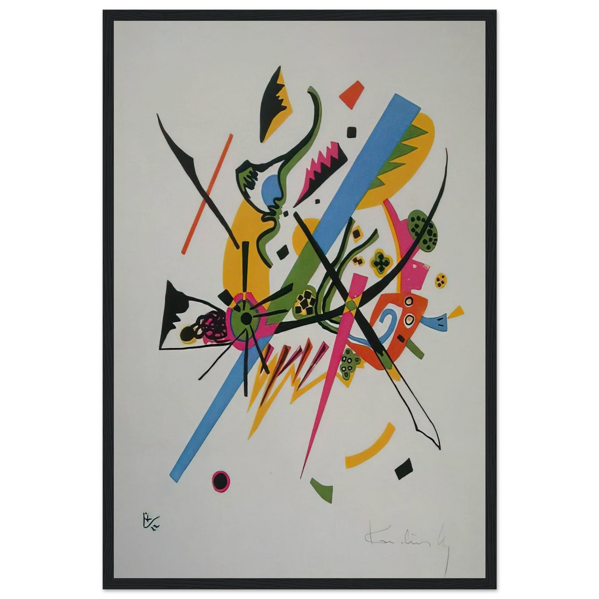 SMALL WORLDS 1922 Framed Poster | Wassily Kandinsky Framed Prints Wall Art | Wassily Kandinsky Shop