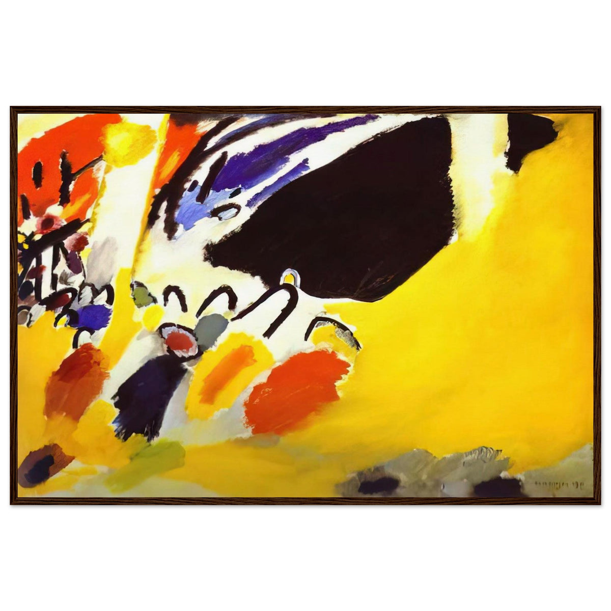 IMPRESSION III CONCERT 1911 Framed Poster | Wassily Kandinsky Framed Prints Wall Art | Wassily Kandinsky Shop