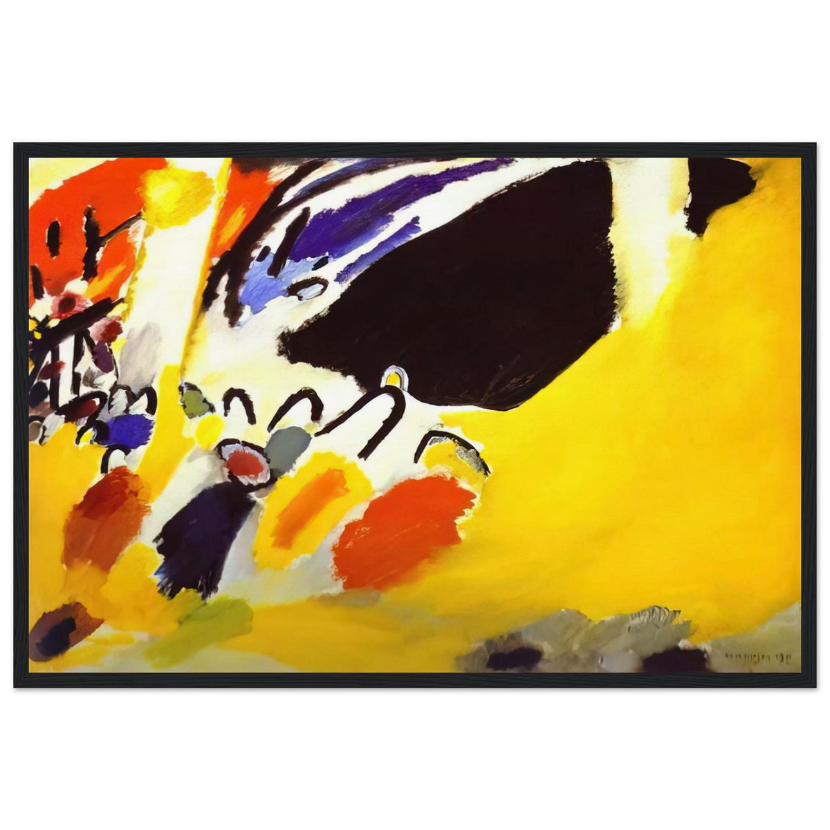 IMPRESSION III CONCERT 1911 Framed Poster | Wassily Kandinsky Framed Prints Wall Art | Wassily Kandinsky Shop