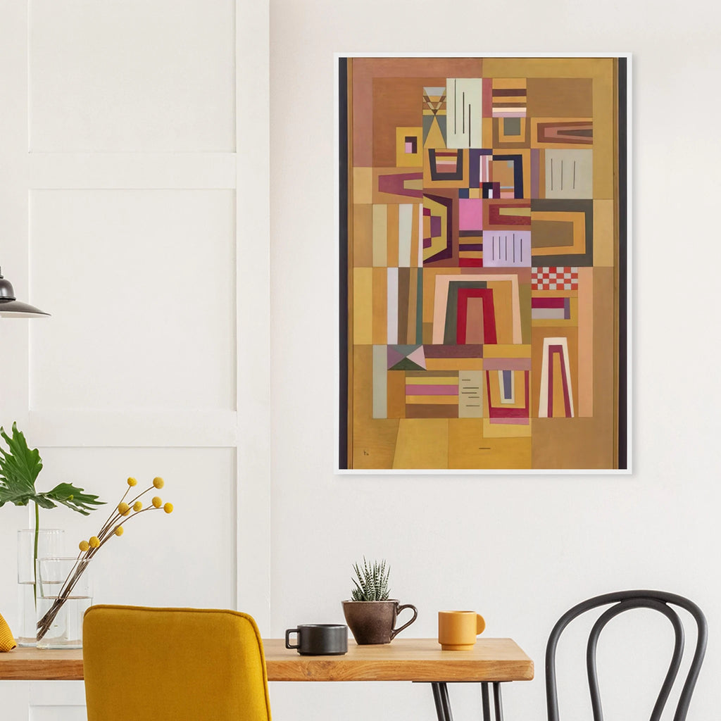 COMPENSATION ROSE 1933 Framed Poster | Wassily Kandinsky Framed Prints Wall Art | Wassily Kandinsky Shop