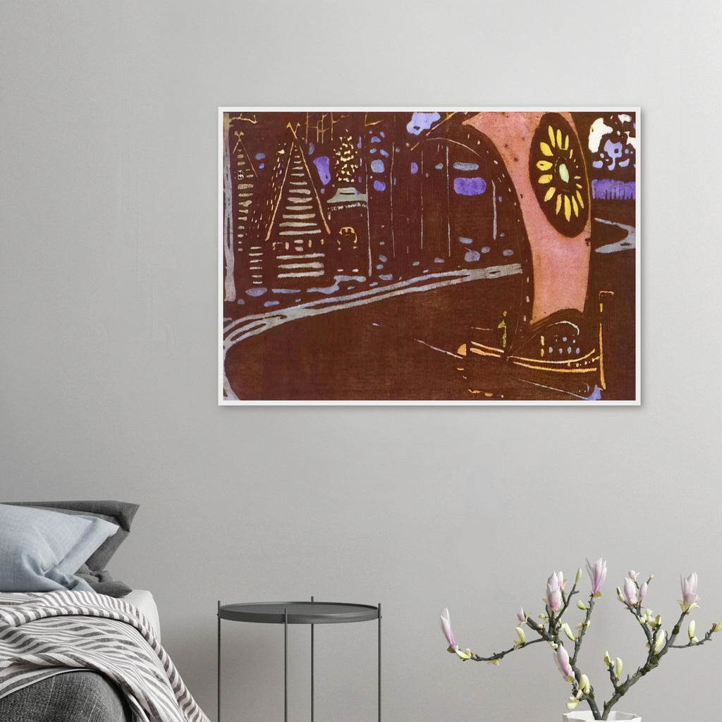 THE GOLDEN SAIL 1903 Framed Poster | Wassily Kandinsky Framed Prints Wall Art | Wassily Kandinsky Shop