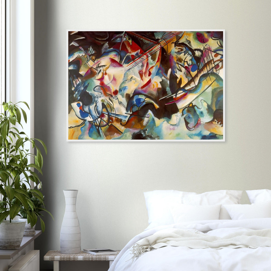 COMPOSITION VI 1913 Framed Poster | Wassily Kandinsky Framed Prints Wall Art | Wassily Kandinsky Shop
