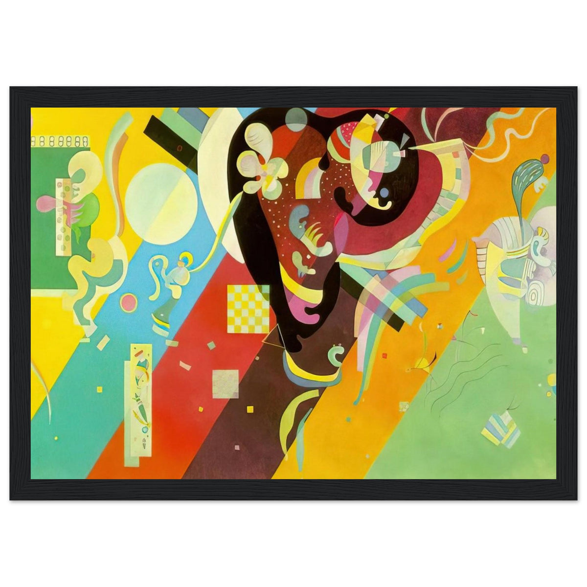 COMPOSITION IX 1936 Framed Poster | Wassily Kandinsky Framed Prints Wall Art | Wassily Kandinsky Shop