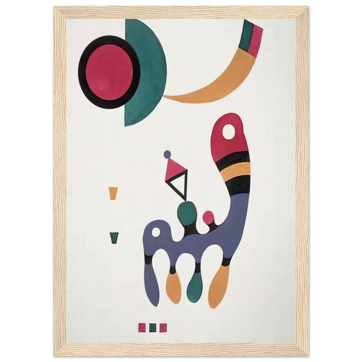 COMPOSITION 1944 Framed Poster | Wassily Kandinsky Framed Prints Wall Art | Wassily Kandinsky Shop