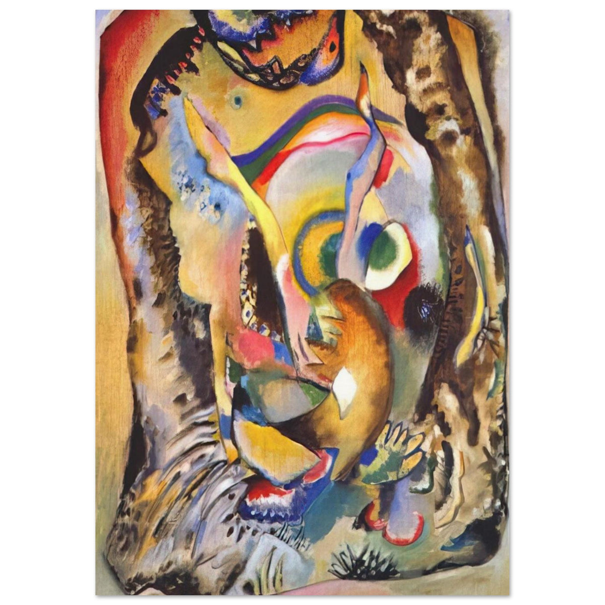 PAINTING ON LIGHT GROUND 1916 Poster | Wassily Kandinsky Poster | Wassily Kandinsky Shop