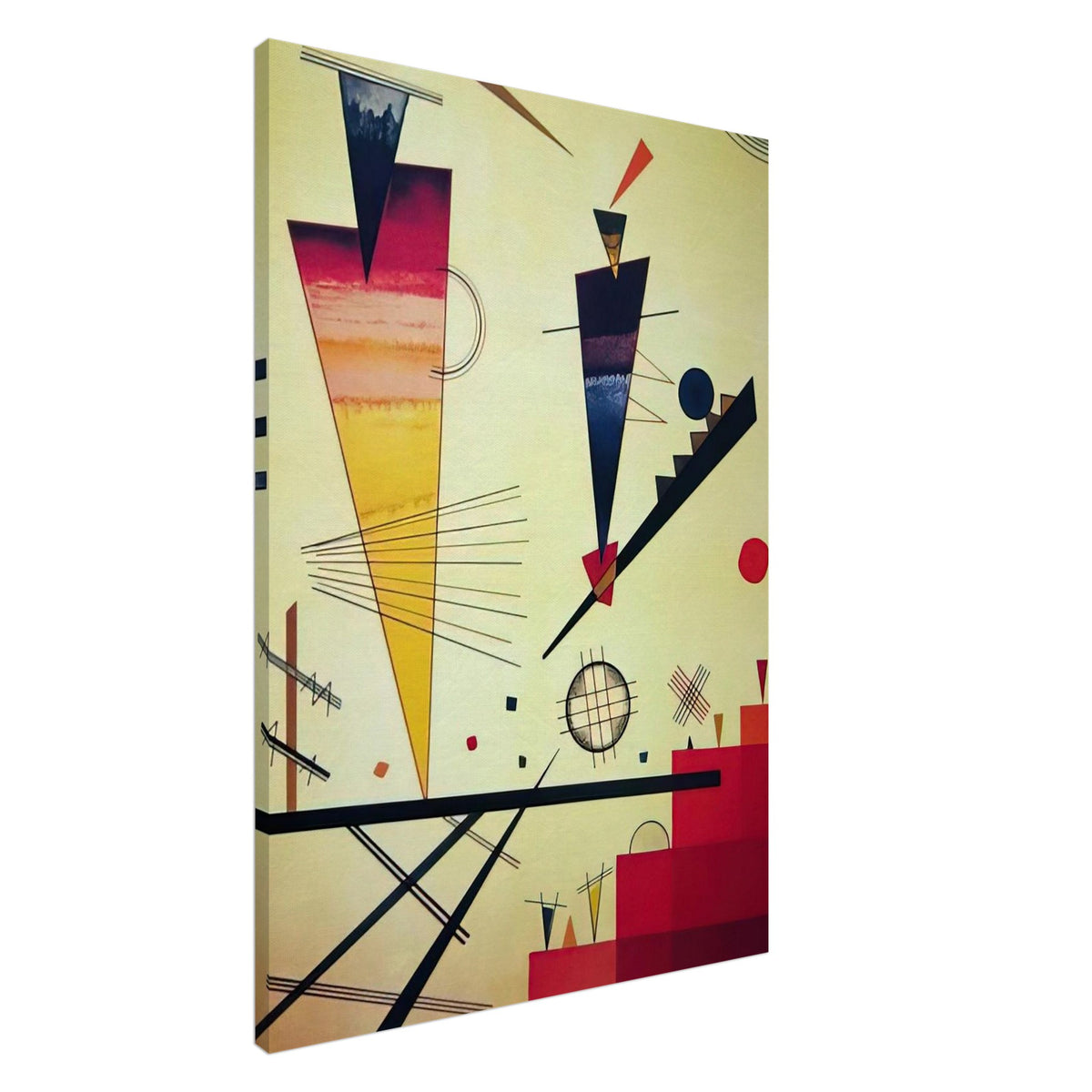 MERRY STRUCTURE 1926 Canvas | Wassily Kandinsky Canvas | Wassily Kandinsky Shop