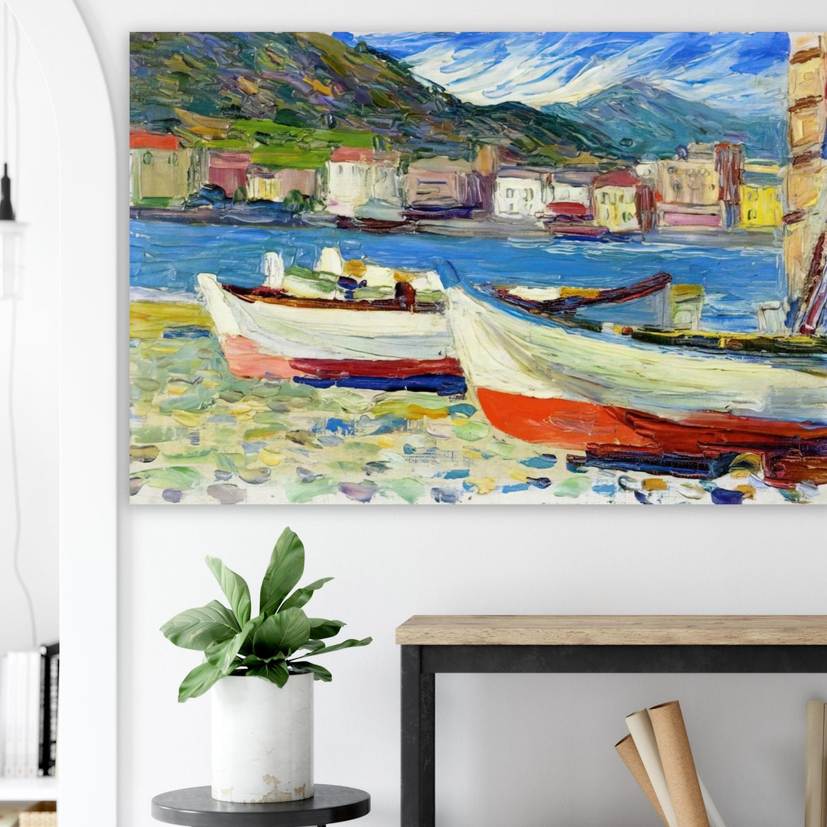 RAPALLO BOATS Poster | Wassily Kandinsky Poster | Wassily Kandinsky Shop