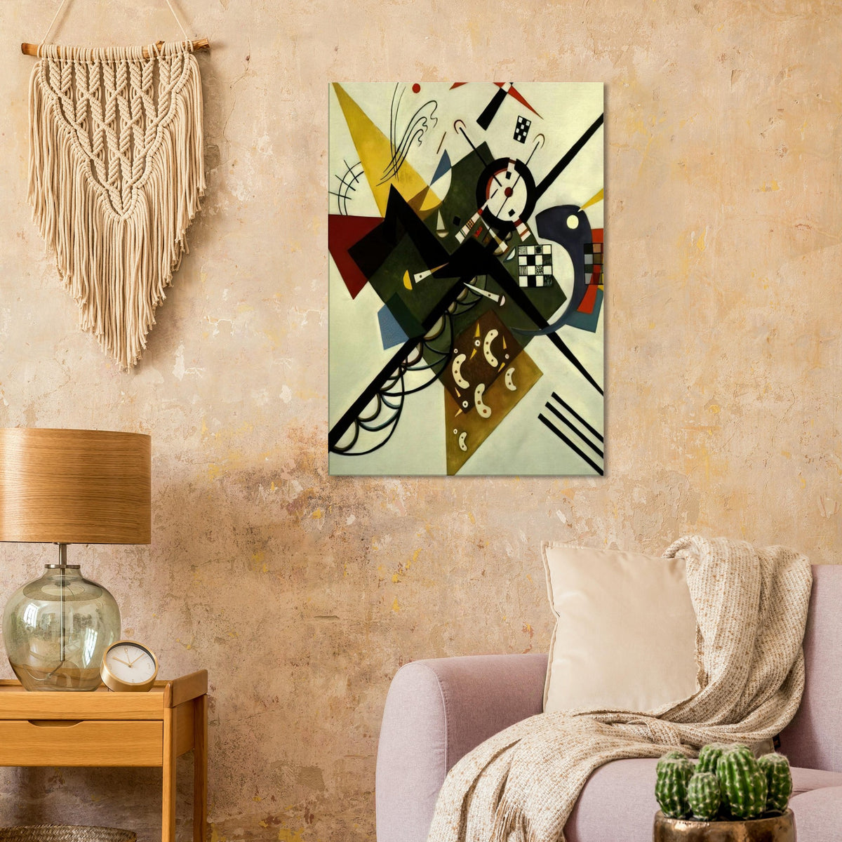 ON WHITE II 1923 Canvas | Wassily Kandinsky Canvas | Wassily Kandinsky Shop