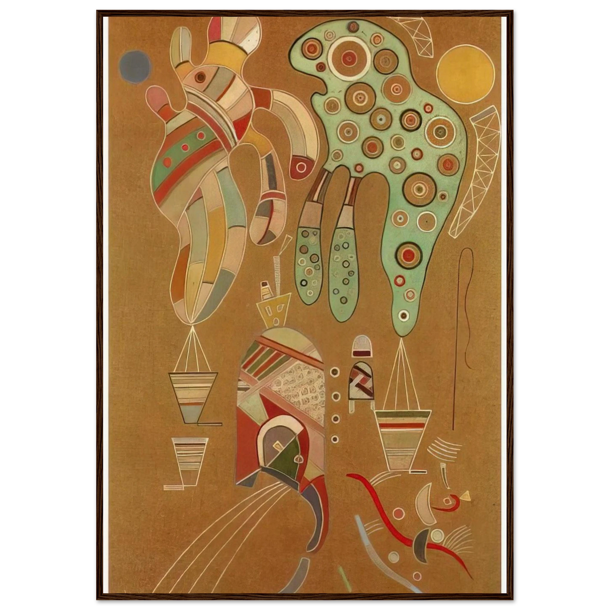 UNTITLED 1941 1 Framed Poster | Wassily Kandinsky Framed Prints Wall Art | Wassily Kandinsky Shop