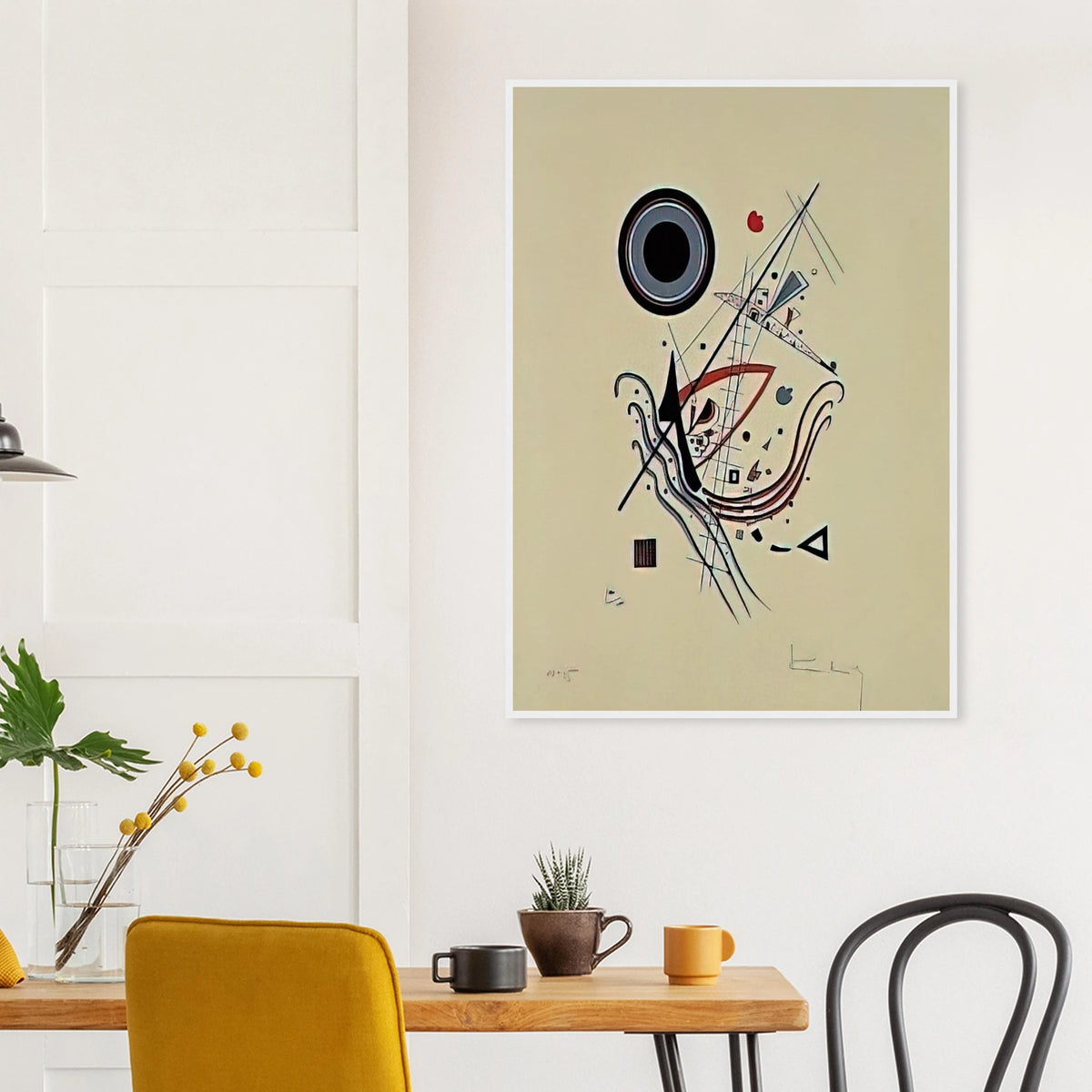 BLUE 1922 Framed Poster | Wassily Kandinsky Framed Prints Wall Art | Wassily Kandinsky Shop