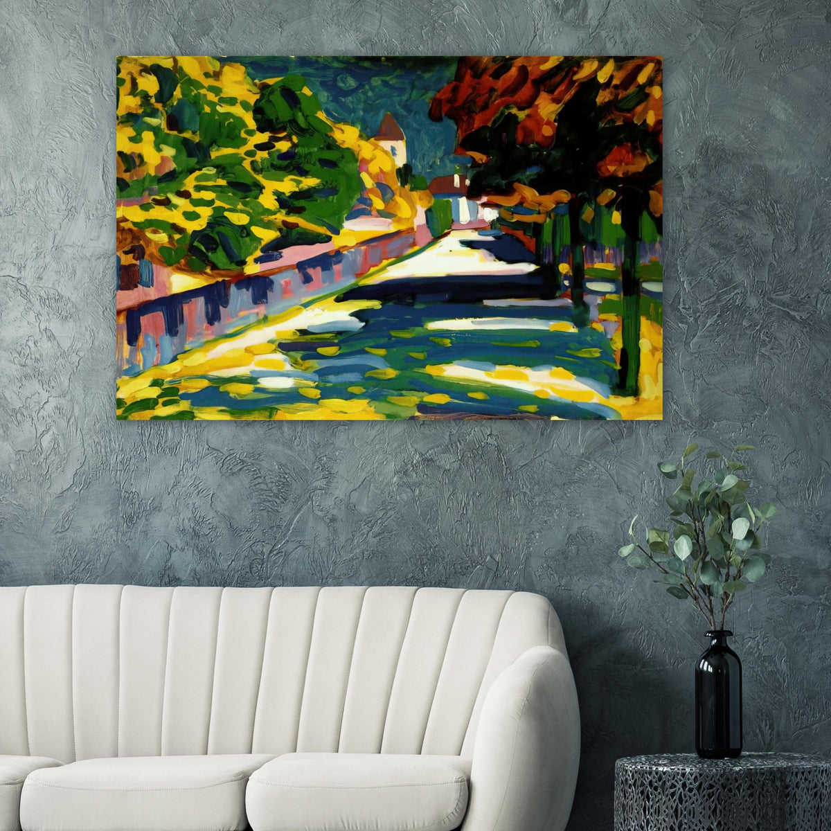 AUTUMN IN BAVARIA 1908 Poster | Wassily Kandinsky Poster | Wassily Kandinsky Shop