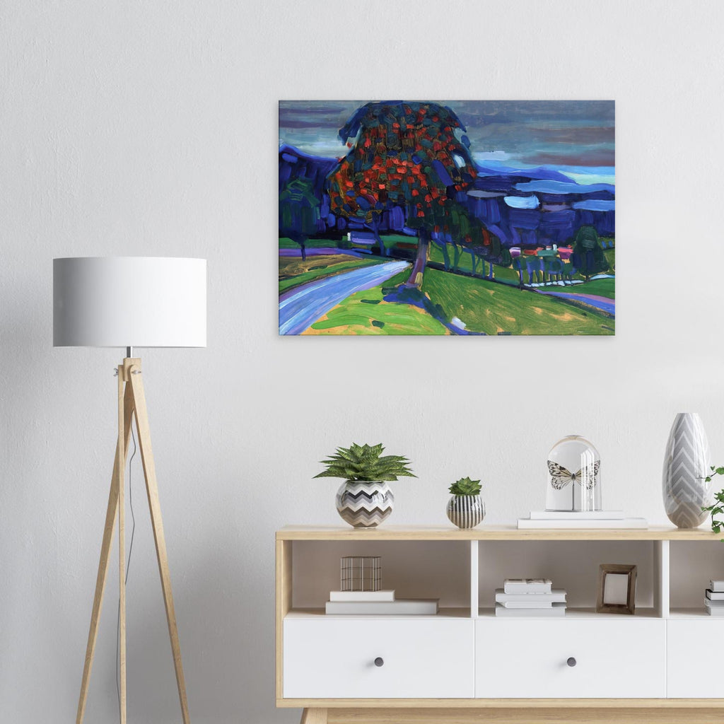 AUTUMN IN MURNAU 1908 Canvas | Wassily Kandinsky Canvas | Wassily Kandinsky Shop