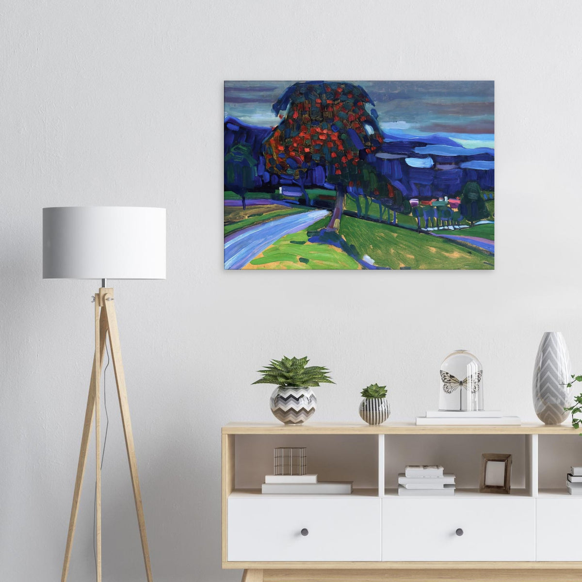 AUTUMN IN MURNAU 1908 Canvas | Wassily Kandinsky Canvas | Wassily Kandinsky Shop
