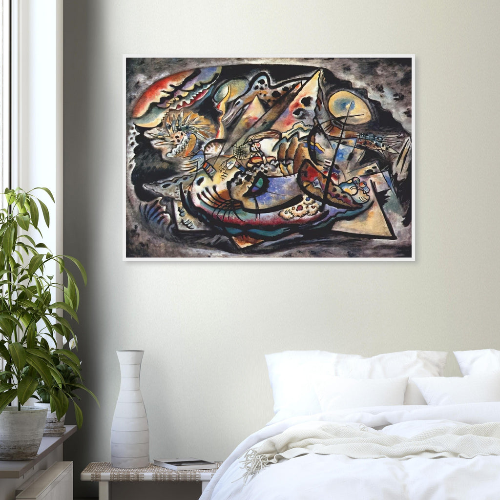 GREY OVAL 1917 Framed Poster | Wassily Kandinsky Framed Prints Wall Art | Wassily Kandinsky Shop