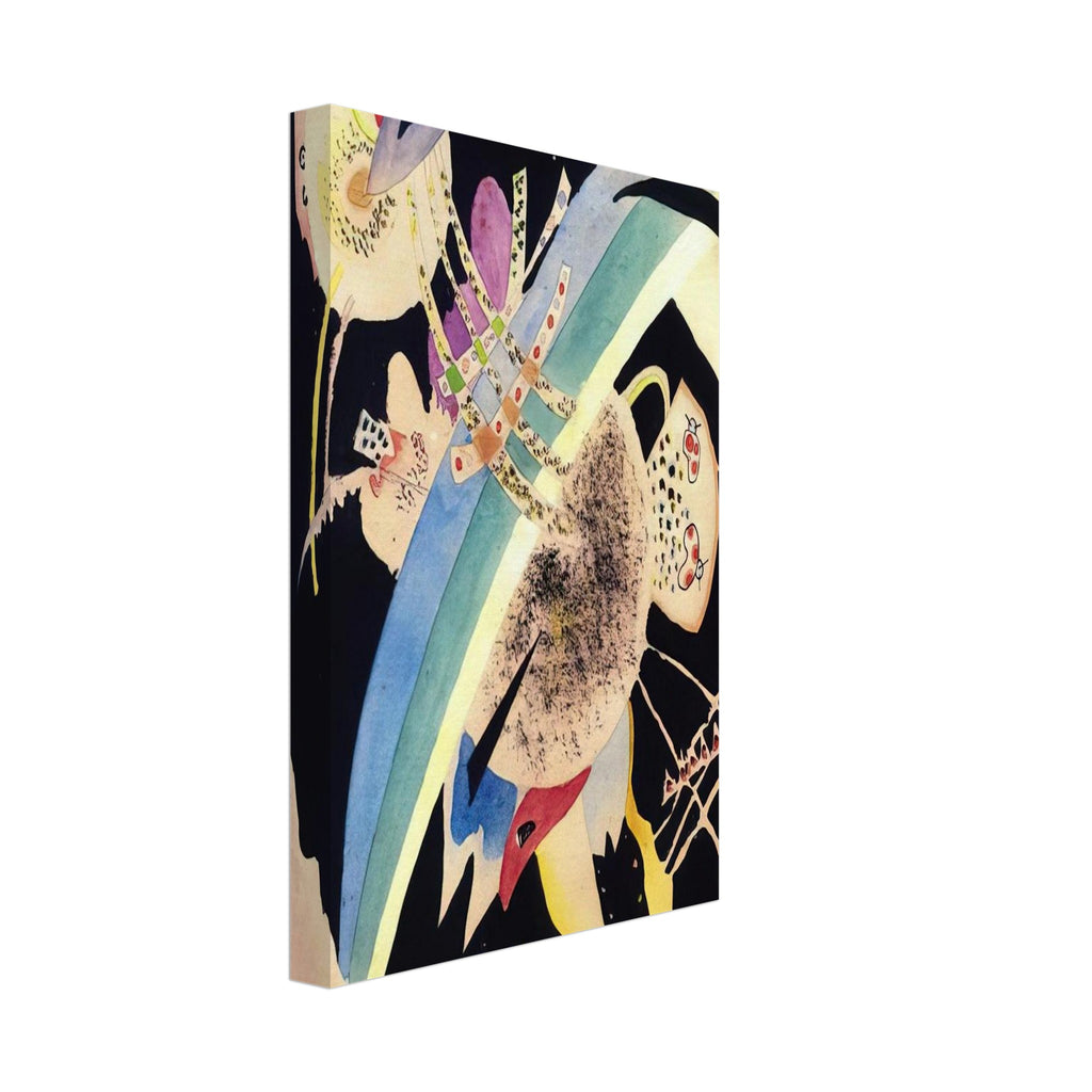 STUDY FOR CIRCLES ON BLACK 1921 Canvas | Wassily Kandinsky Canvas | Wassily Kandinsky Shop