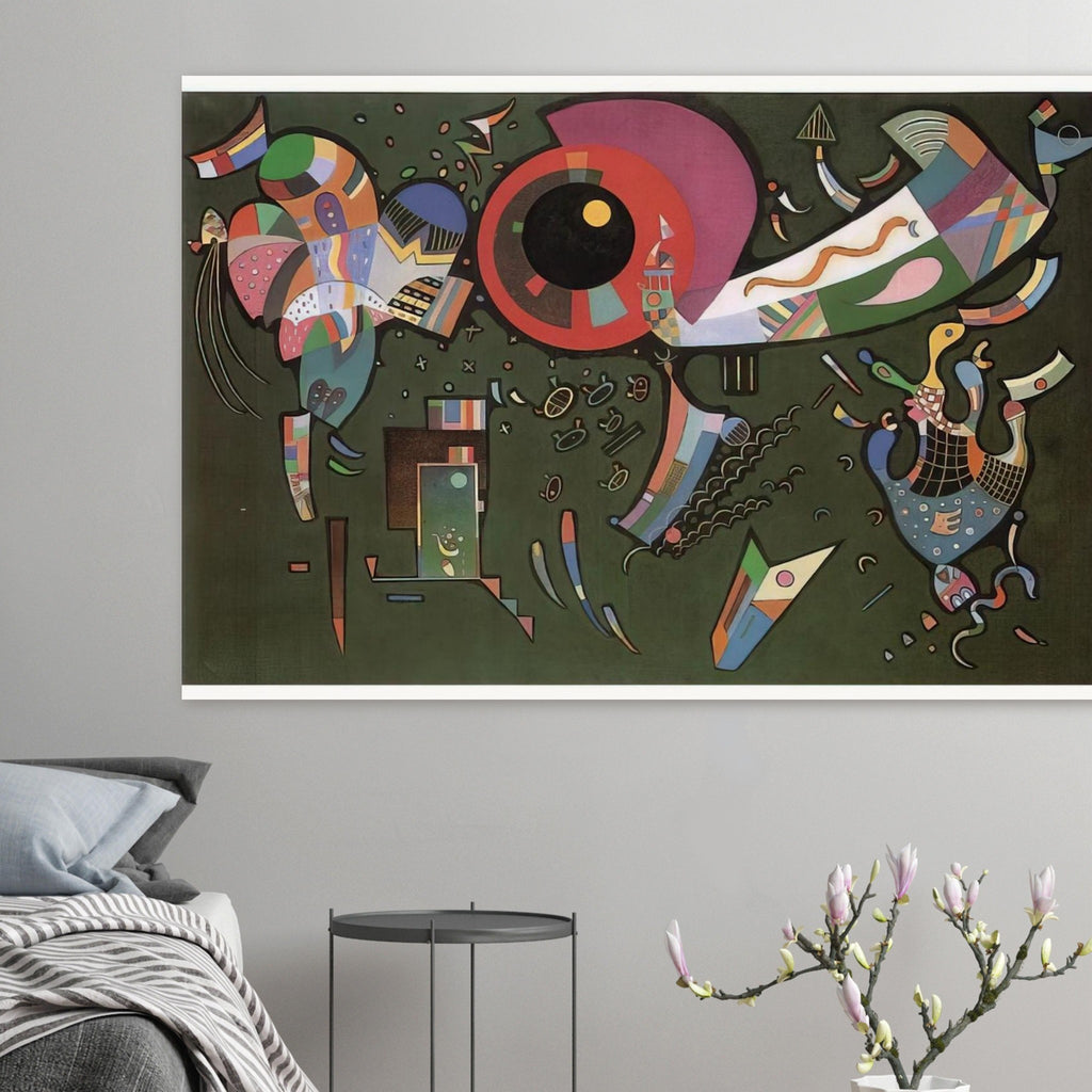 AROUND THE CIRCLE 1940 Poster | Wassily Kandinsky Poster | Wassily Kandinsky Shop