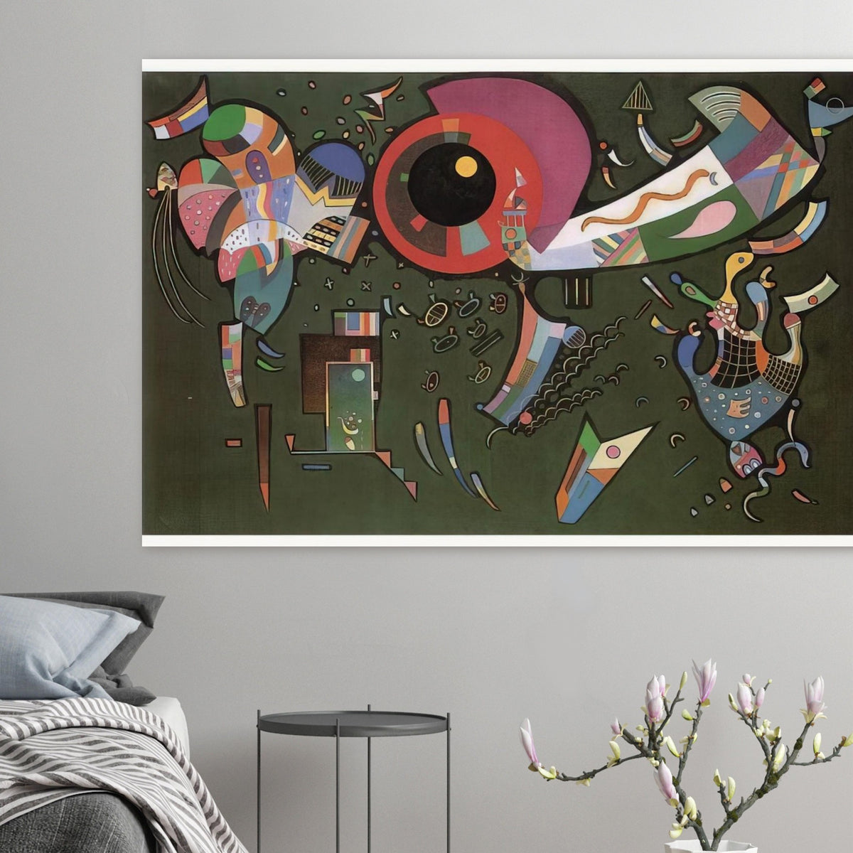 AROUND THE CIRCLE 1940 Poster | Wassily Kandinsky Poster | Wassily Kandinsky Shop