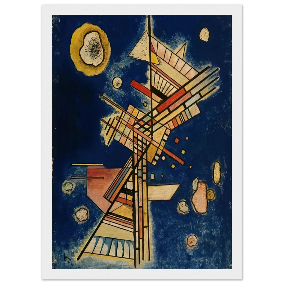 DARK FRESHNESS 1927 Framed Poster | Wassily Kandinsky Framed Prints Wall Art | Wassily Kandinsky Shop