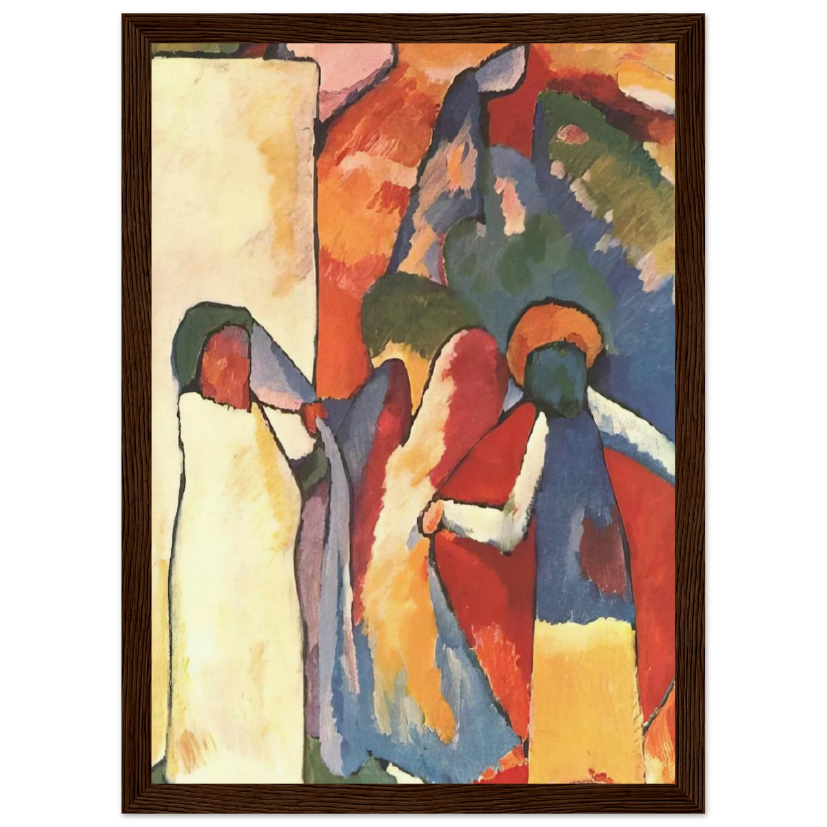 IMPROVISATION 6 AFRICAN 1909 Framed Poster | Wassily Kandinsky Framed Prints Wall Art | Wassily Kandinsky Shop